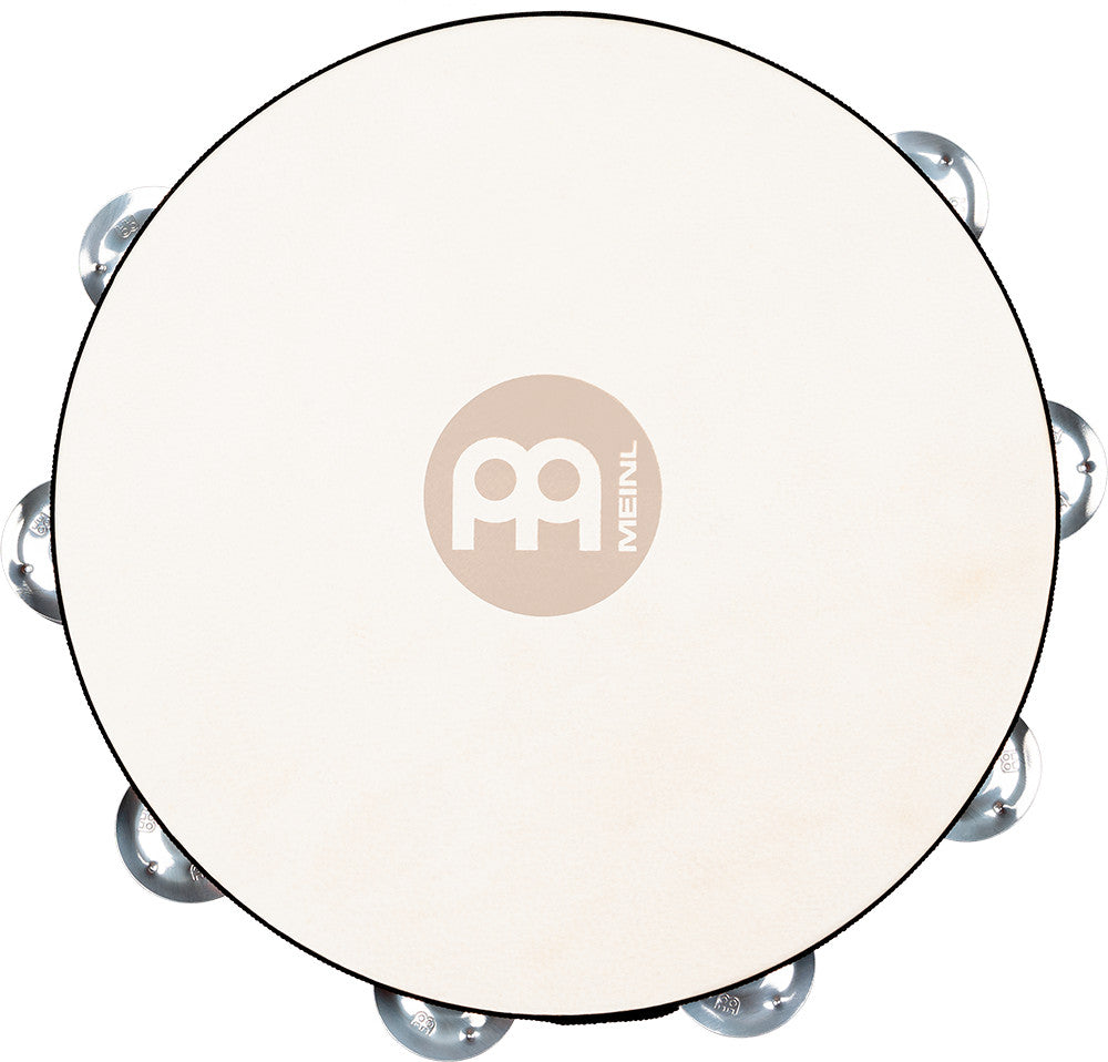 MEINL Percussion Traditional Wood Series Headed Tambourine - 10"