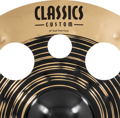 MEINL Cymbals Classics Custom Dual Trash Crash - 18"