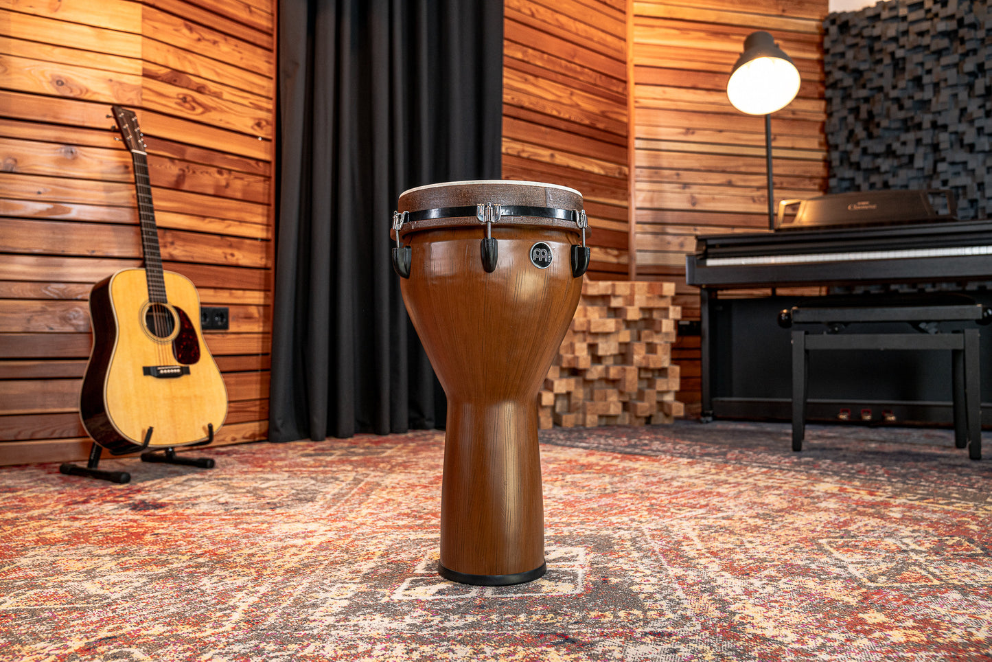 MEINL Percussion Jumbo Djembe 12" - Barnwood