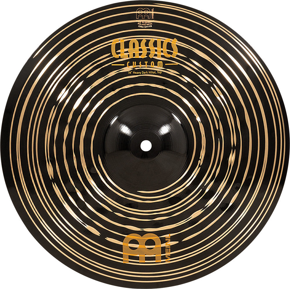 MEINL Cymbals Classics Custom Heavy Dark HiHat - 14"