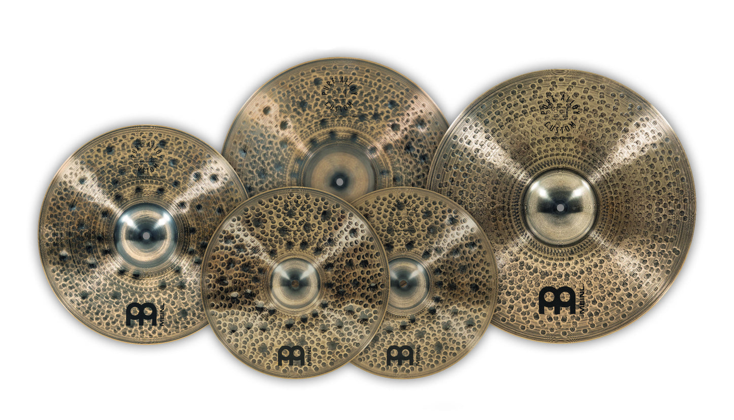 MEINL Cymbals Pure Alloy Custom Expanded Cymbal Set