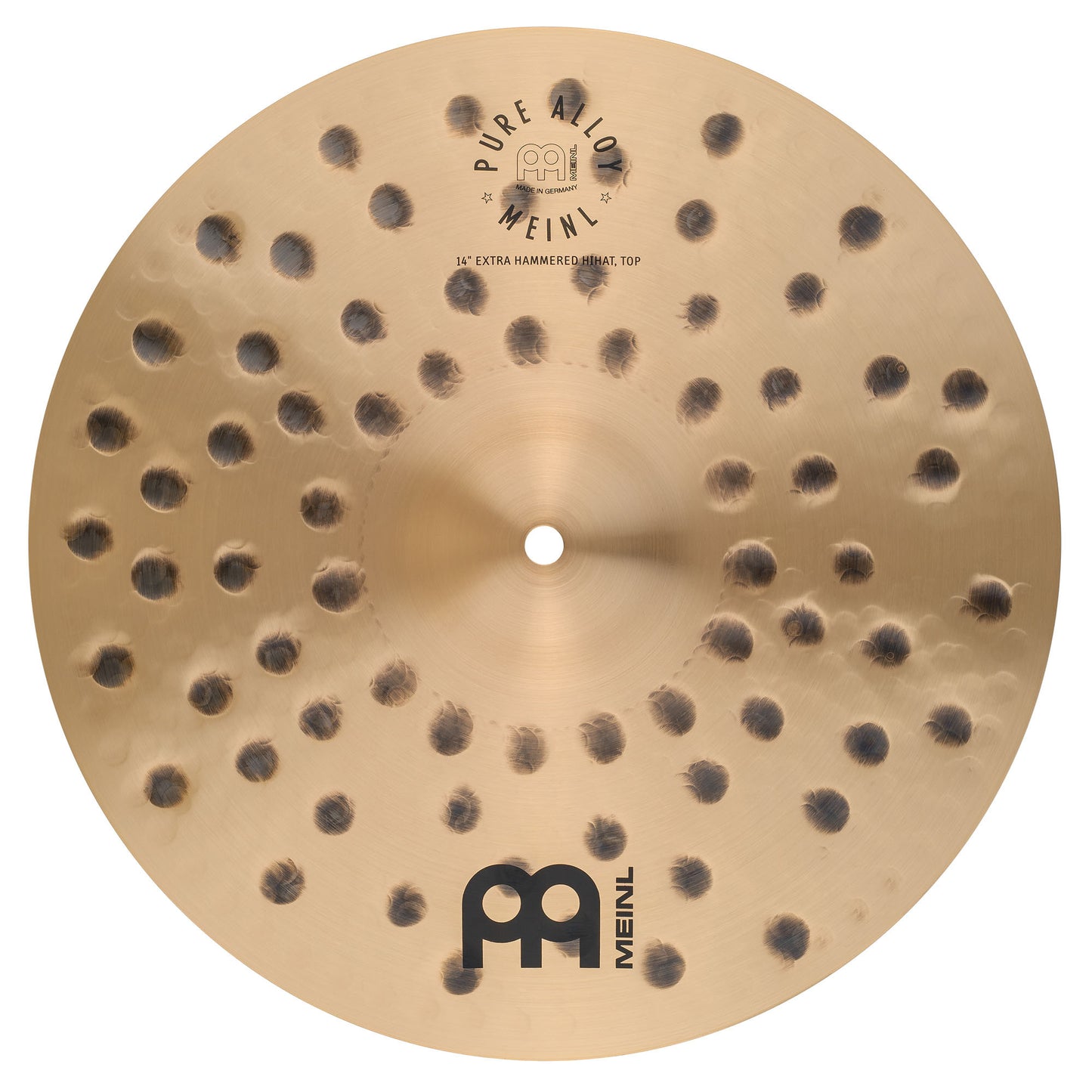 MEINL Cymbals Pure Alloy Extra Hammered Hihat - 14"