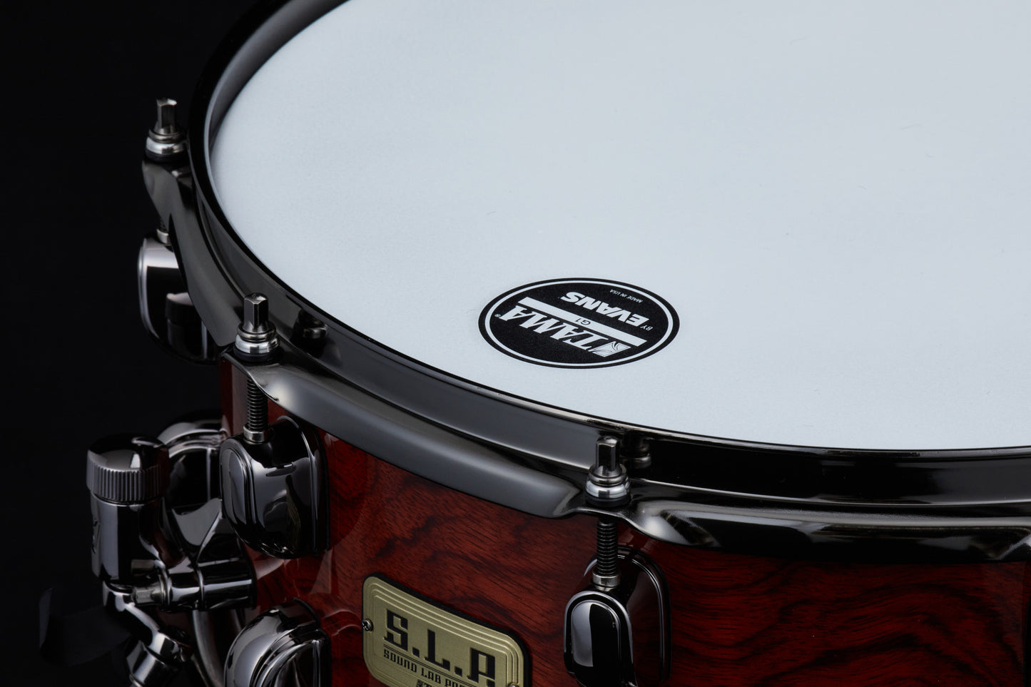 TAMA Sound Lab Project G-Bubinga Snaredrum 14" x 6"- Natural Quilted Bubinga