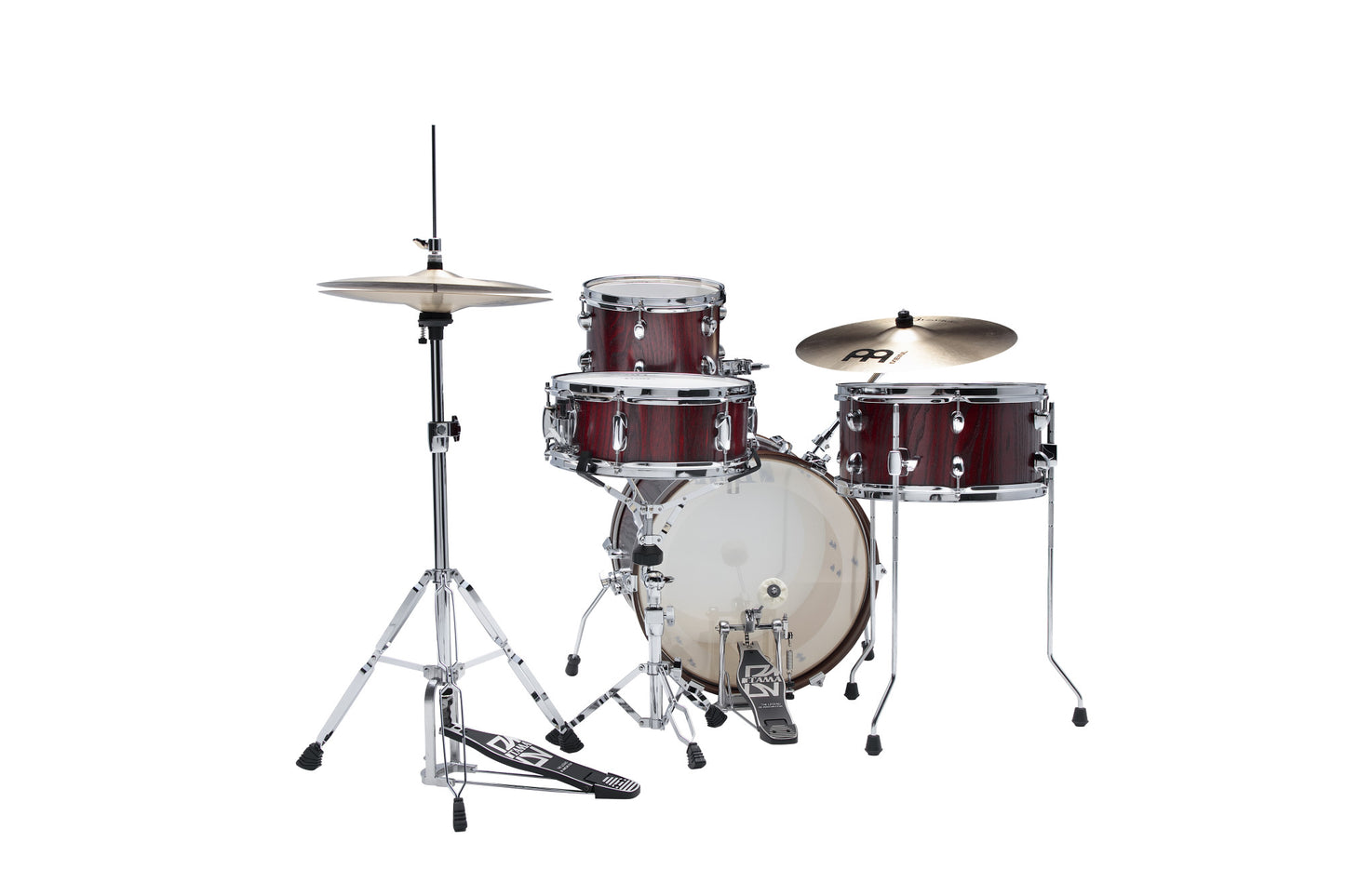 TAMA Club-JAM Shell Kit 4 teilig - Satin Burgundy Elm/Chrom HW