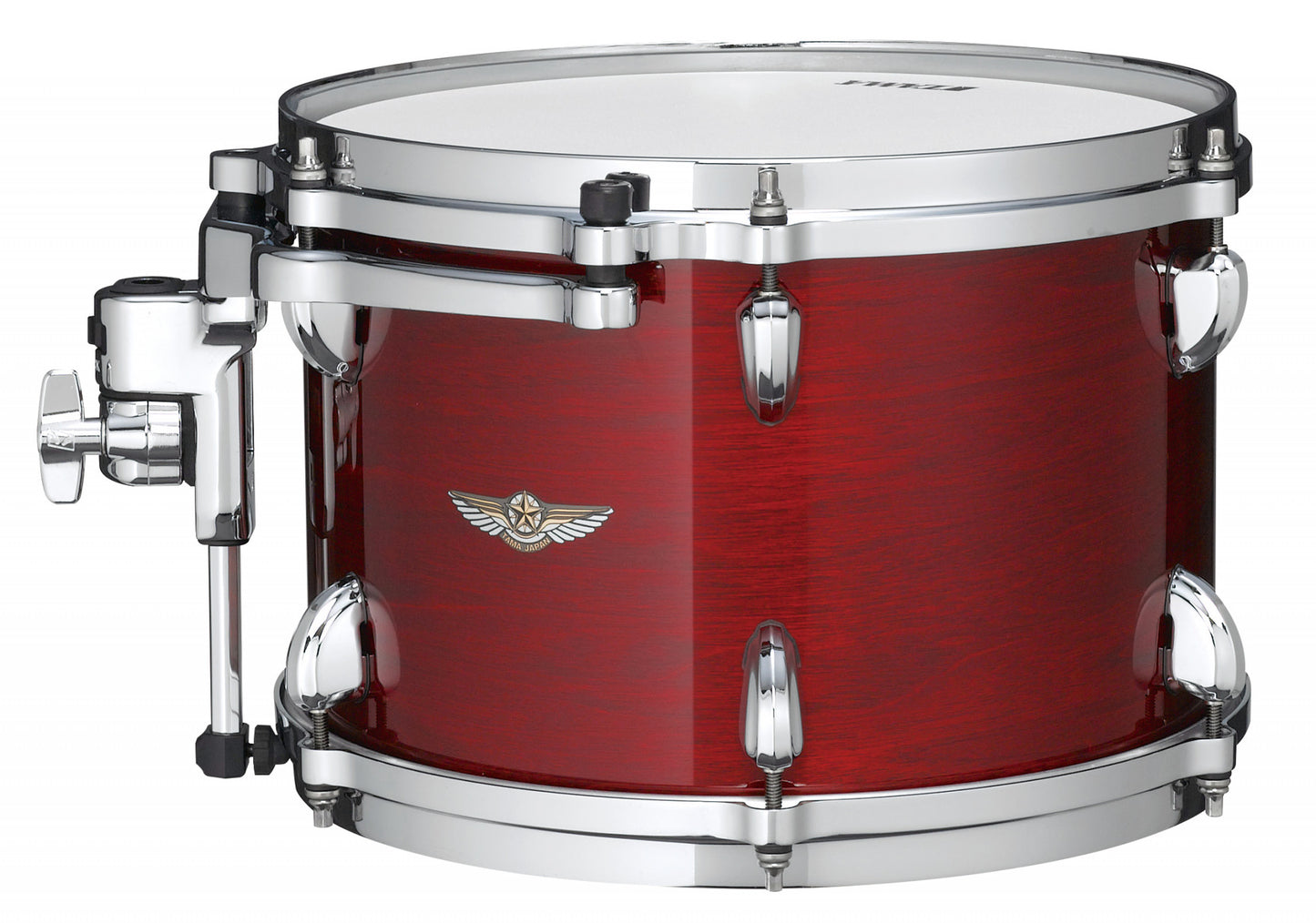 TAMA STAR Walnut Rack Tom 8" x 6" - Red Burgundy Walnut/Chrom HW
