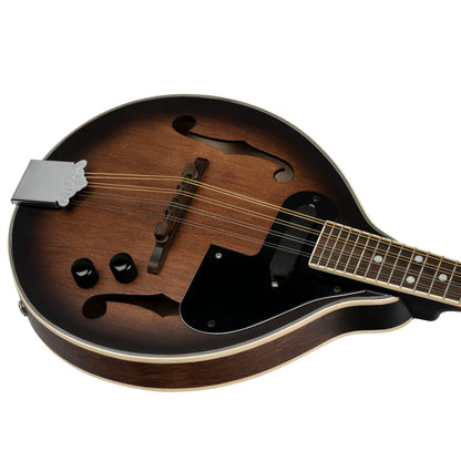 ORTEGA Americana Series A-Style Mandolin 8 String - Maple Satin Whiskey Burst
