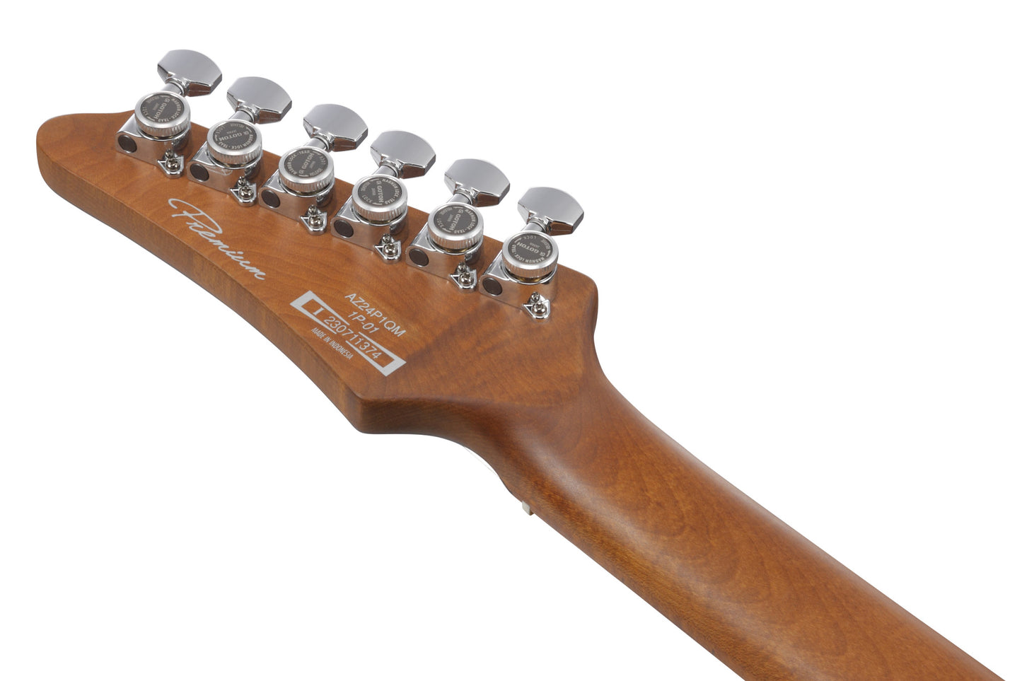 IBANEZ Premium AZ Electric Guitar 6-String - Deep Ocean Blonde + Gig Bag