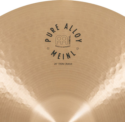 MEINL Cymbals Pure Alloy Thin Crash - 20"