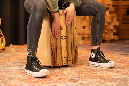 MEINL Percussion Artisan Edition Series String Cajon Minera Line - Limba