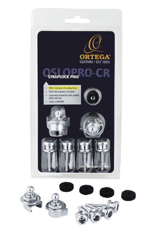 ORTEGA Strap Lock Pin Pro - chrom