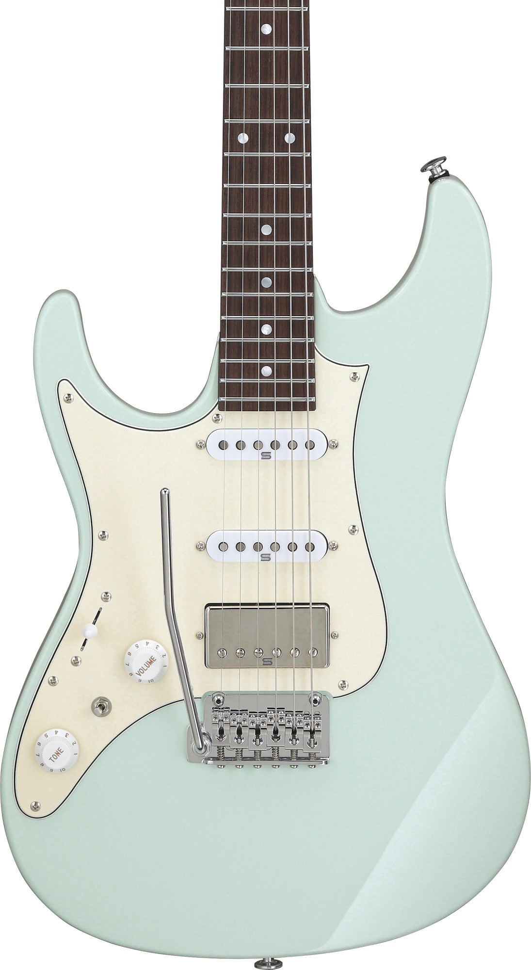 IBANEZ Prestige AZ E-Gitarre 6-String Lefty - Mint Green + Koffer