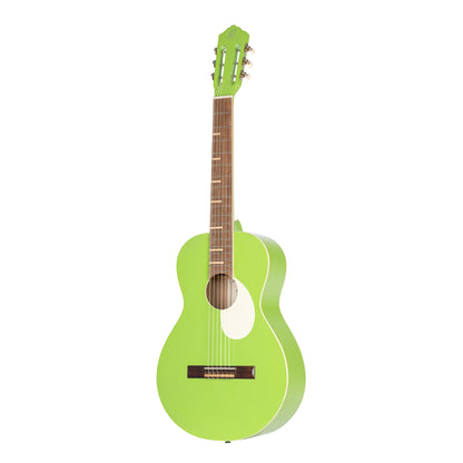 ORTEGA Gaucho Series 4/4 Nylon String Guitar 6-String - Green Apple + Gig Bag