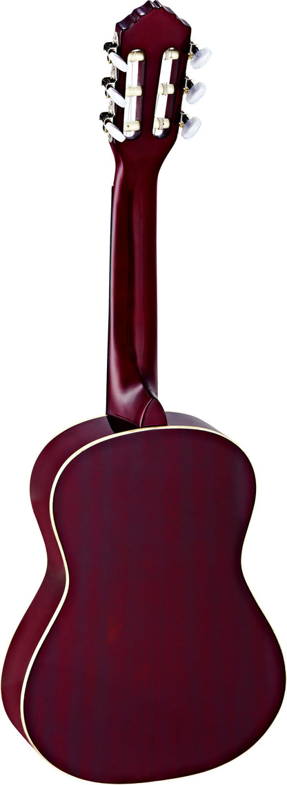 ORTEGA Family Series 1/4 Classical Guitar 6 String - Wine Red + Gigbag