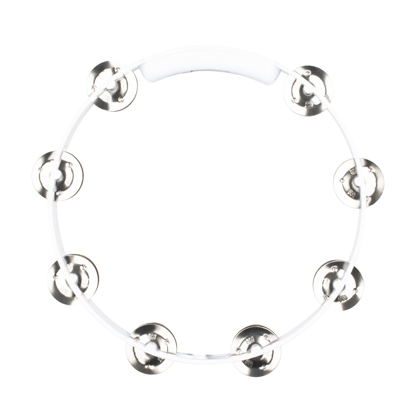 MEINL Percussion Headliner® Series Molded ABS Tambourine - 10" White