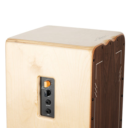 ORTEGA Performer Series Cajon - Walnut / Baltic Birch Natural