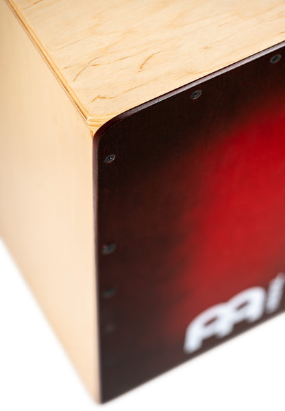 MEINL Percussion Snarecraft Series Snare Cajon 100 Special Edition - Red Burst