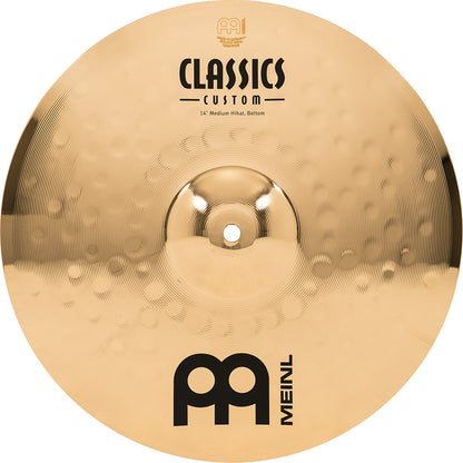 MEINL Cymbals Classics Custom Brilliant Medium HiHat - 14"