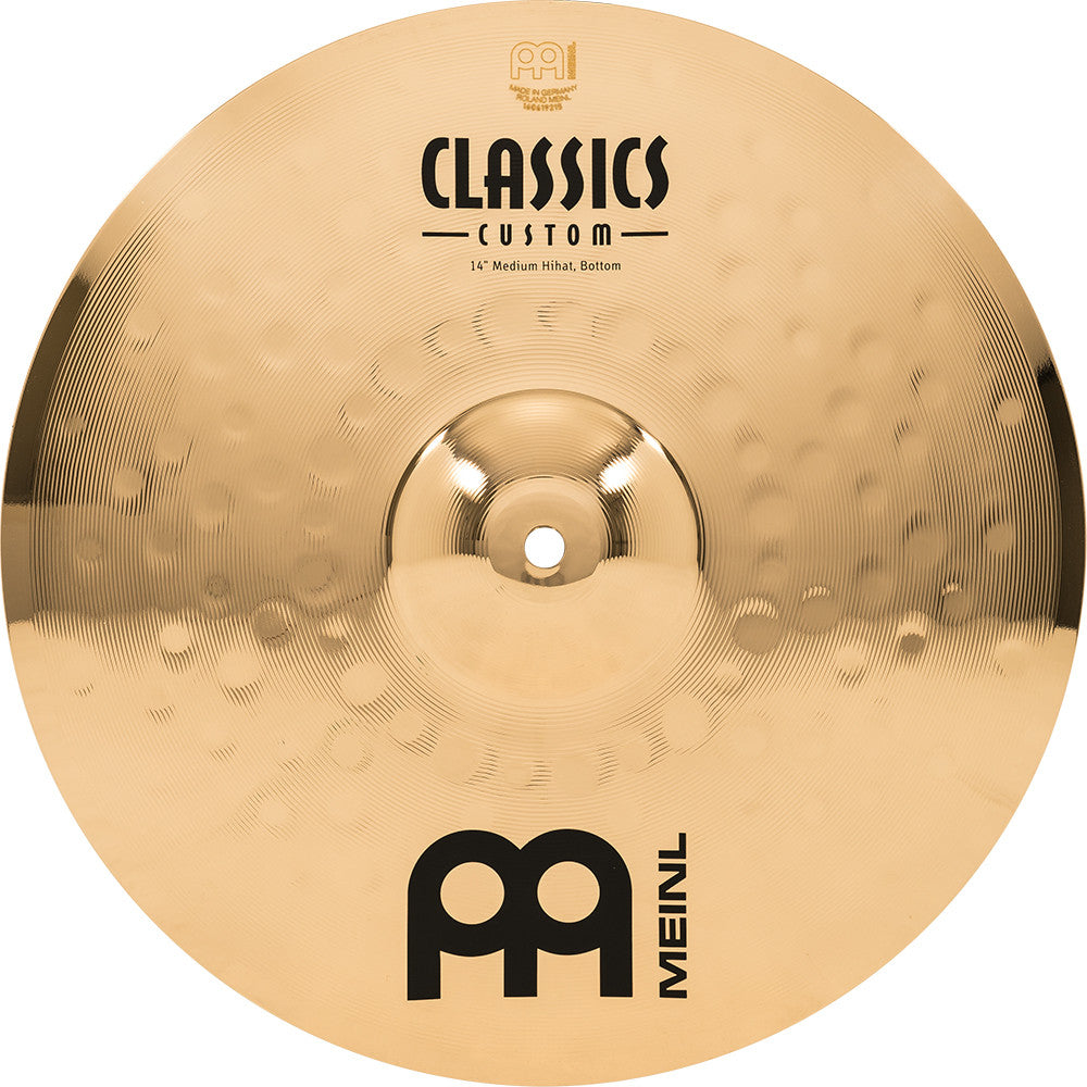 MEINL Cymbals Classics Custom Brilliant Medium HiHat - 14"