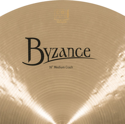 MEINL Cymbals Byzance Traditional Medium Crash - 16"