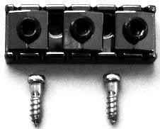 IBANEZ locking nut 43mm barless type - cosmo black for lefty guitars RG1550MZL/RG1570ZL/S420L