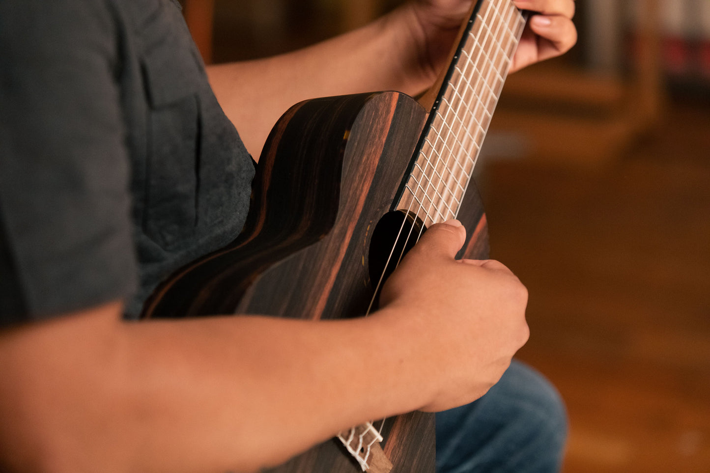 ORTEGA Mini Travel Series 1/8 Guitar 6-String - Natural