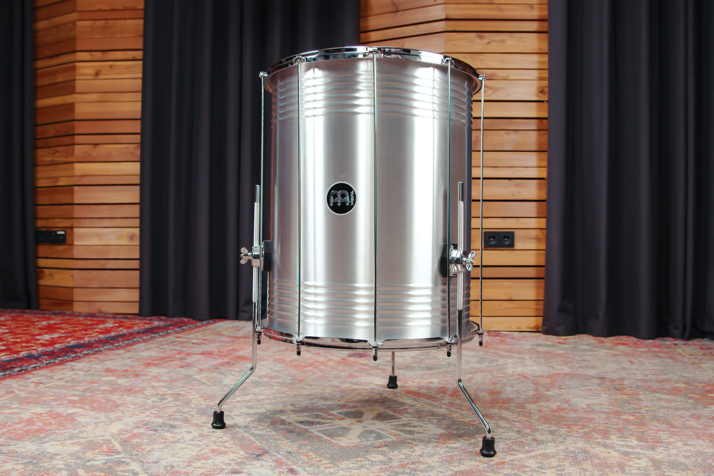 MEINL Percussion Traditional Standalone Aluminum Series Surdo Drum - 20" x 24"