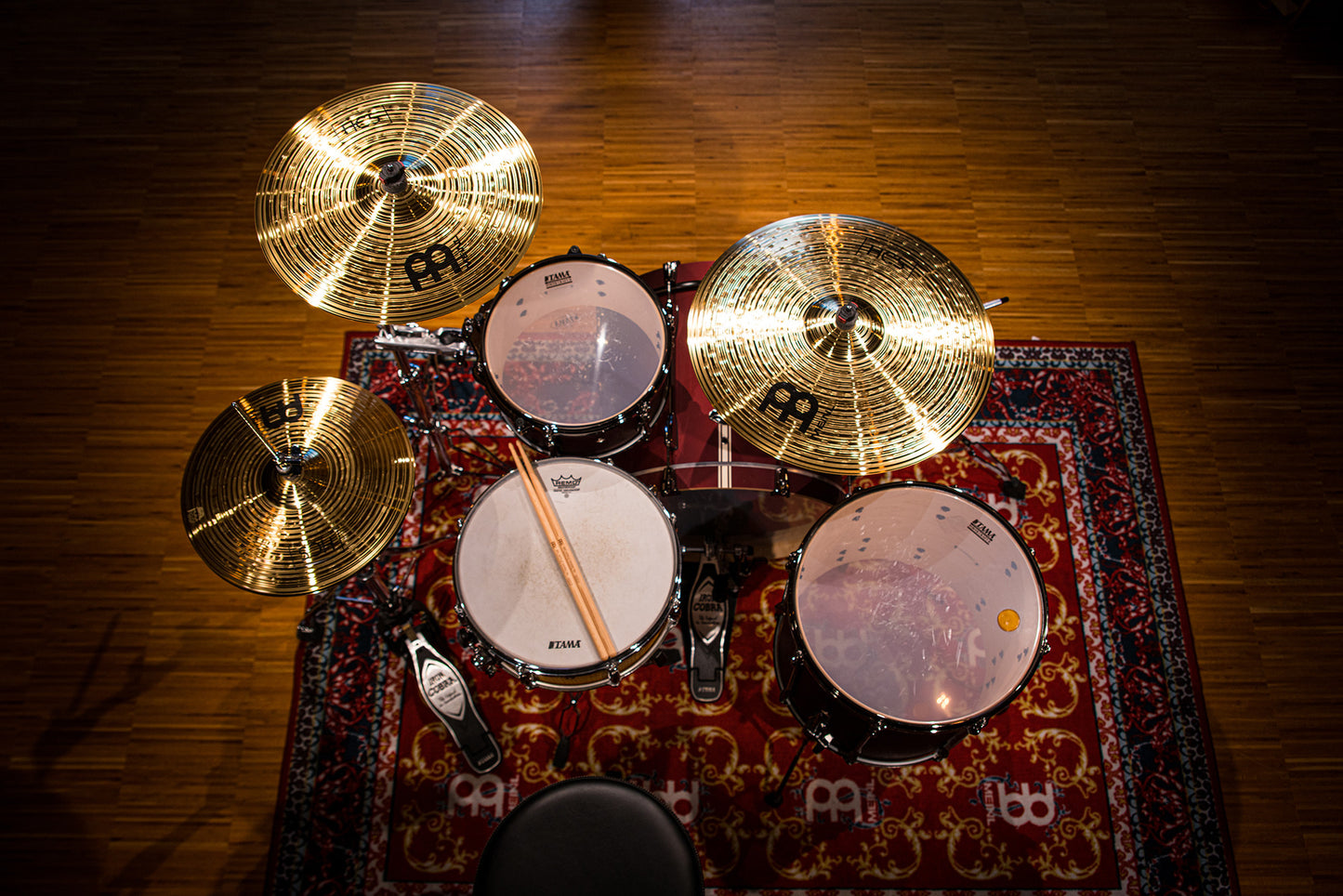 MEINL Cymbals HCS komplettes Beckenset - 14" Hihat, 16" Crash, 20" Ride