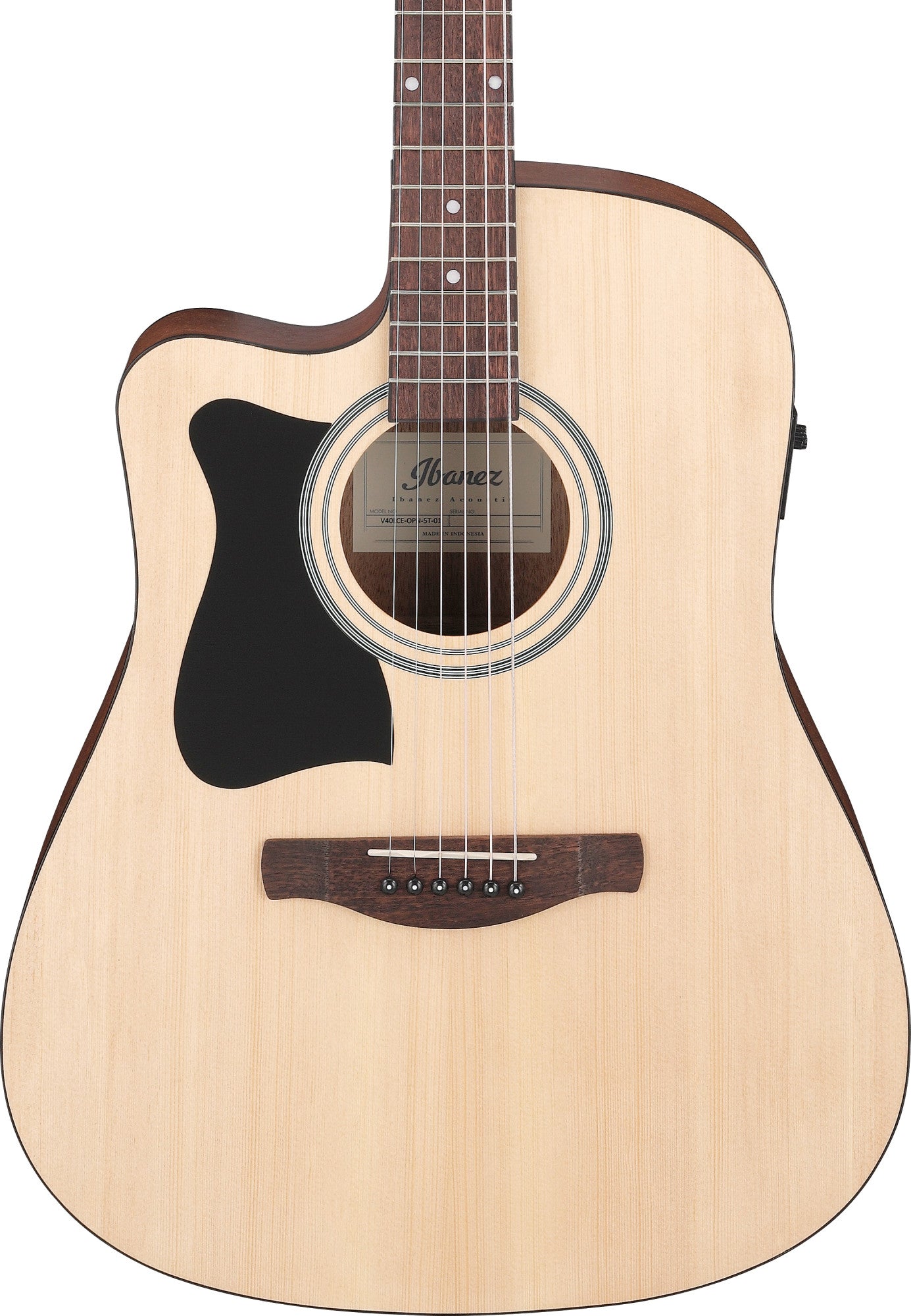 IBANEZ V Akustikgitarre 6-String Lefty - Open Pore Natural