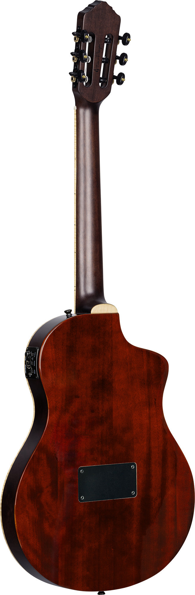 ORTEGA TourPlayer DeLuxe Nylon String Guitar 6-String Lefty - Acacia Burst + Gig Bag