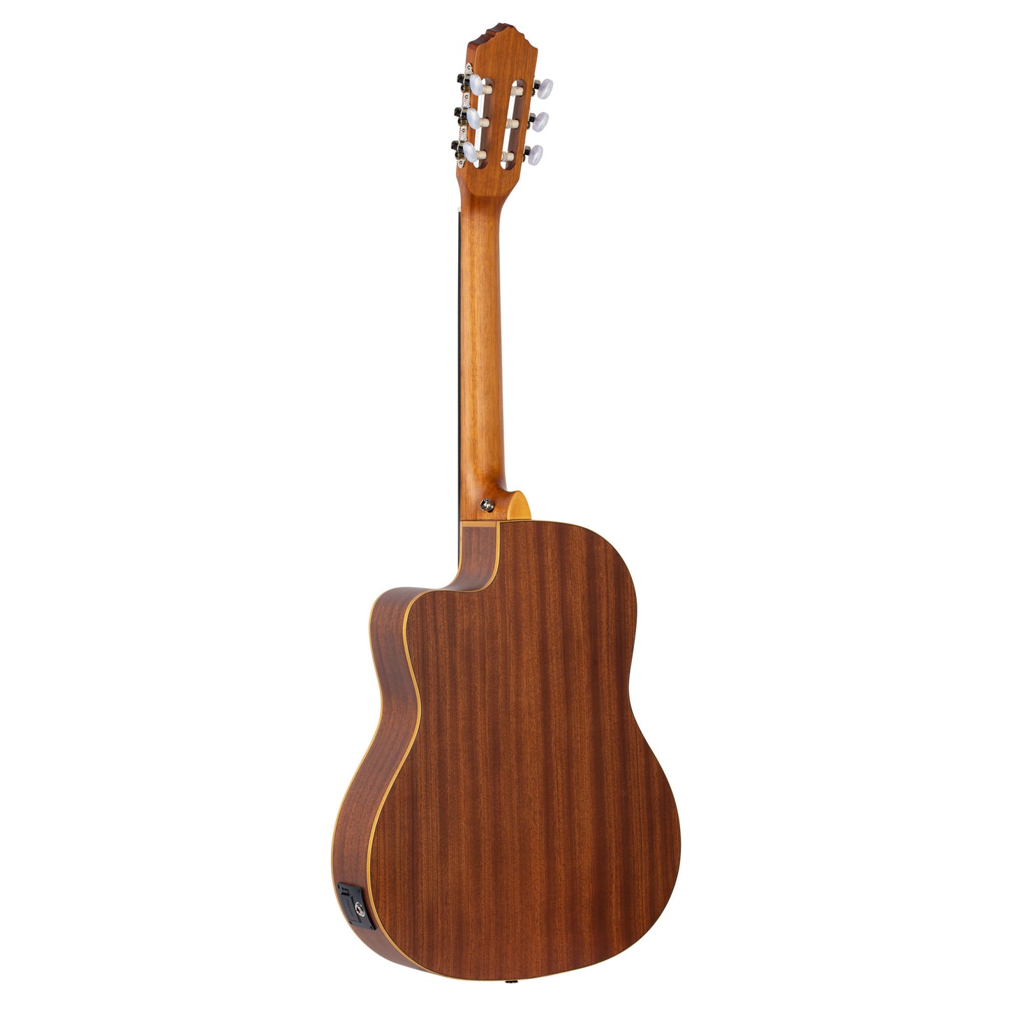 ORTEGA Family Series 4/4 Slim Neck Konzertgitarre 6 String - Fichte / Mahagoni Natur + Bag