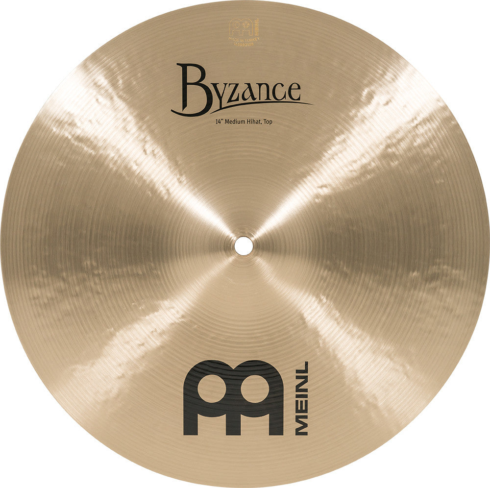 MEINL Cymbals Byzance Traditional Medium Hihat - 14"