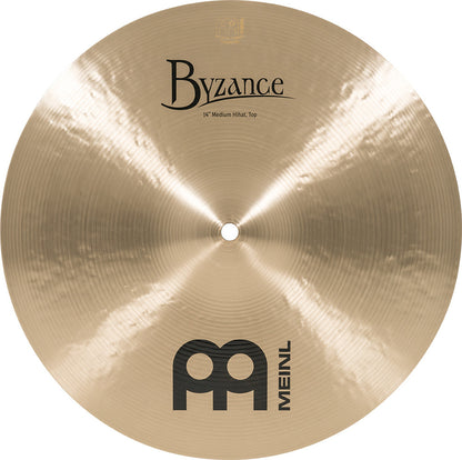 MEINL Cymbals Byzance Traditional Medium Hihat - 14"