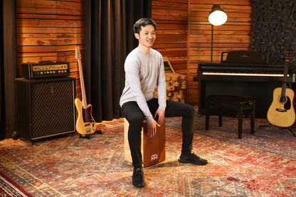 MEINL Percussion Snarecraft Series Snare Cajon 80 - Almond Birch