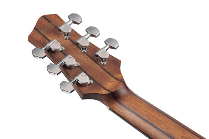 IBANEZ Jon Gomm Signature Akustikgitarre 6-String - Black Satin Decke / Natural High Gloss Boden und Zargen + Gigbag