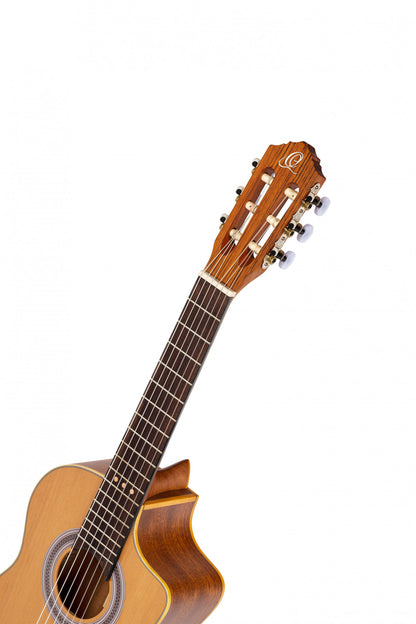 ORTEGA Requinto Series Pro 1/2 Akustikgitarre 6-String - Natural + Gigbag