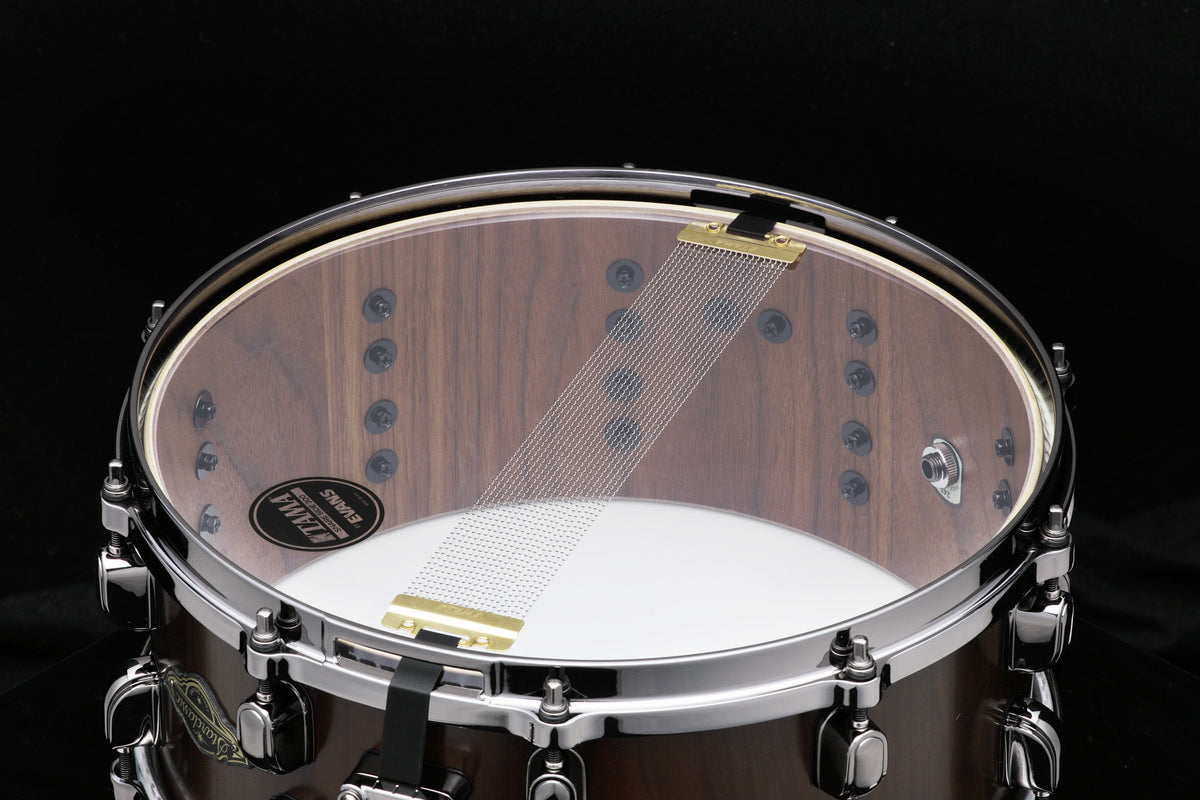 TAMA Starclassic Walnut/Birch Snaredrum 14" x 6,5" - Matte Brown Cedar/Black Nickel HW