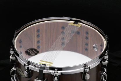 TAMA Starclassic Walnut/Birch Snaredrum 14" x 6,5" - Matte Brown Cedar/Black Nickel HW
