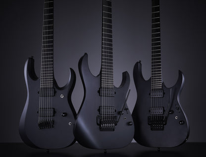 IBANEZ Iron Label RGD Electric Guitar 7-String - Black Flat