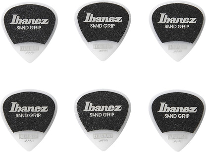 IBANEZ Grip Wizard Series Sand Grip Flat Picks - 6 pcs