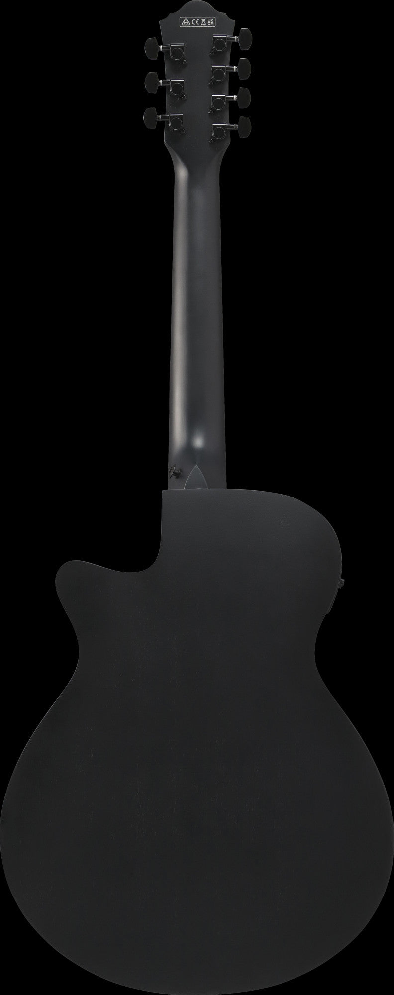 IBANEZ AEG Acoustic Guitar 7-String - Black Out