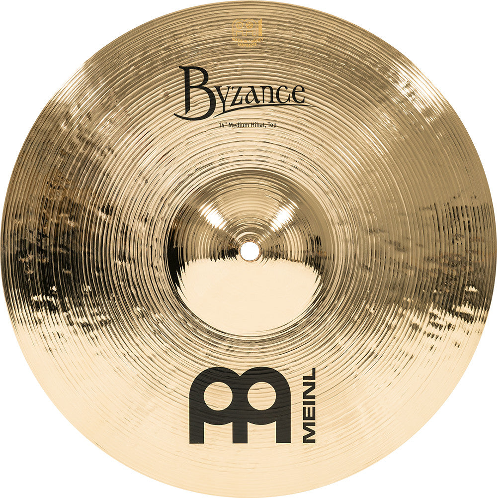 MEINL Cymbals Byzance Brilliant Medium Hihat - 14"