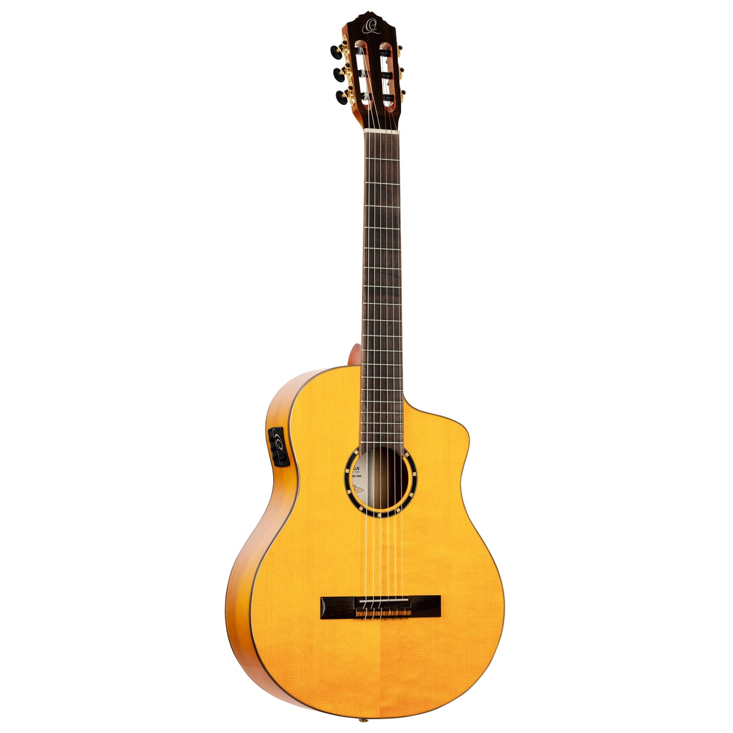 ORTEGA Family Series Pro Akustikgitarre 6 String - Massive Nordamerikanische Fichte + Bag