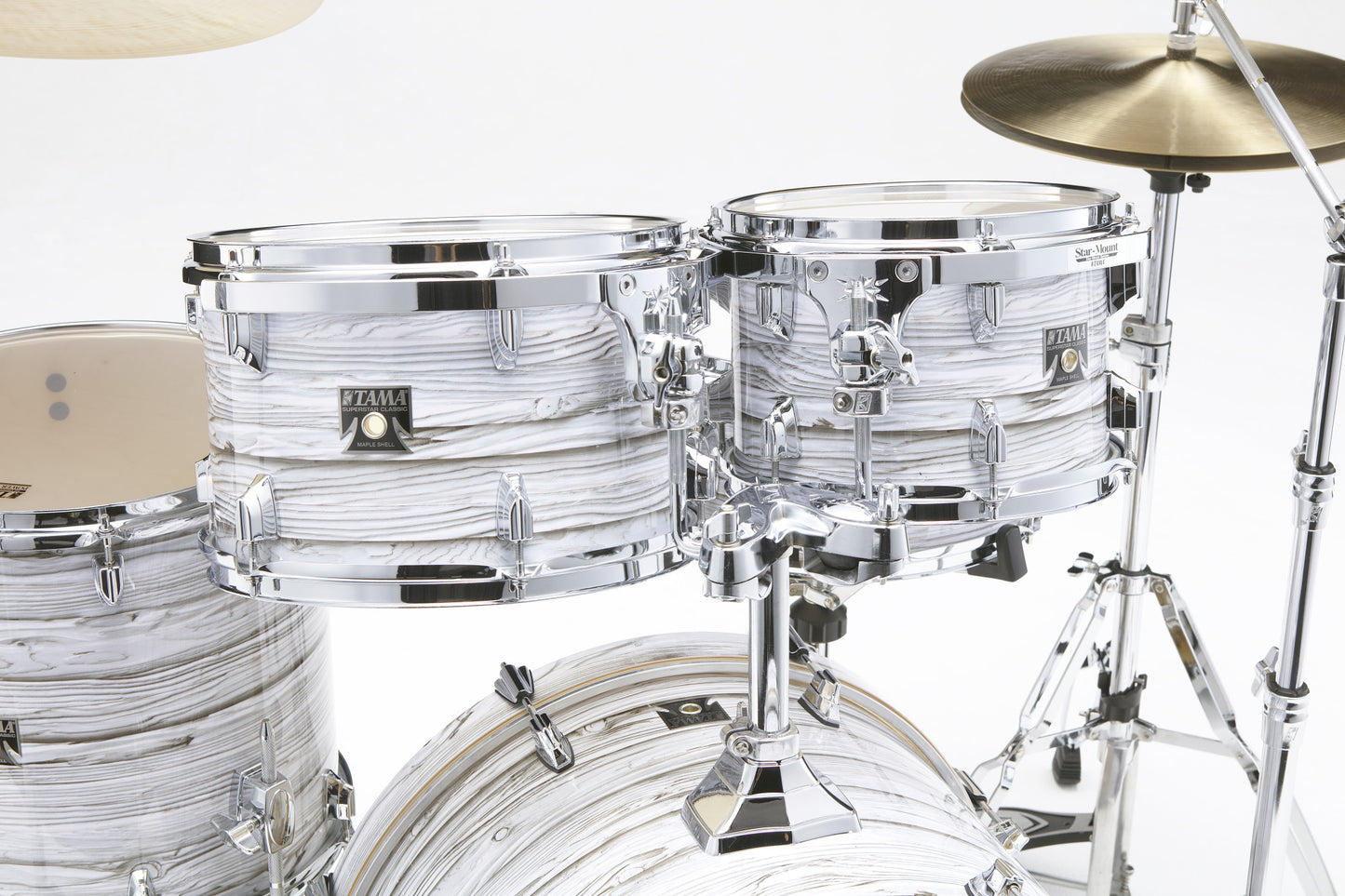 TAMA Superstar Classic Shell Kit 5 teilig - Ice Ash Wrap/Chrom HW