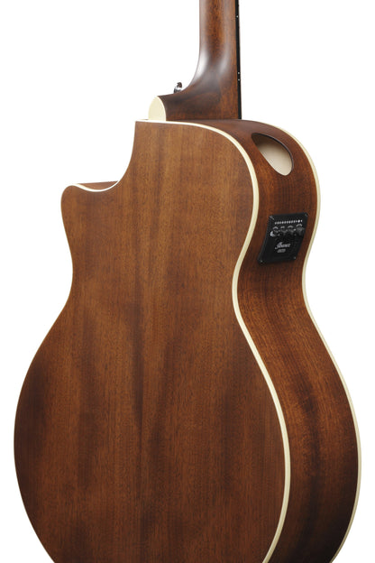 IBANEZ AE Acoustic Guitar 6-String - Dark Tide Blue Flat