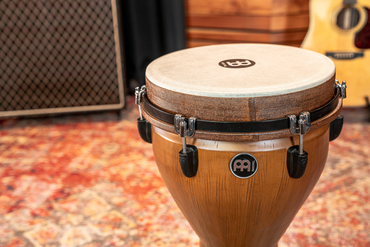 MEINL Percussion Jumbo Djembe 12" - Barnwood