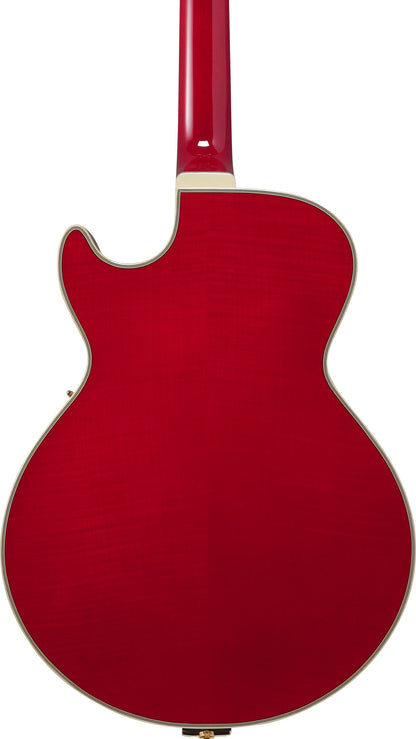 IBANEZ George Benson Signature Hollow Body Guitar 6-String  - Sapphire Red + Case