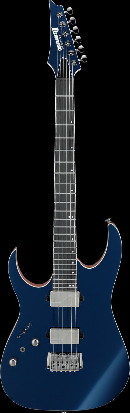 IBANEZ Prestige RG E-Gitarre 6-String Lefty - Dark Tide Blue Flat + Koffer
