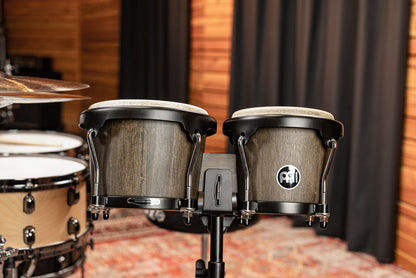 MEINL Percussion Headliner Series Wood Bongo 6 3/4" Macho & 8" Hembra - Wine Red Burst