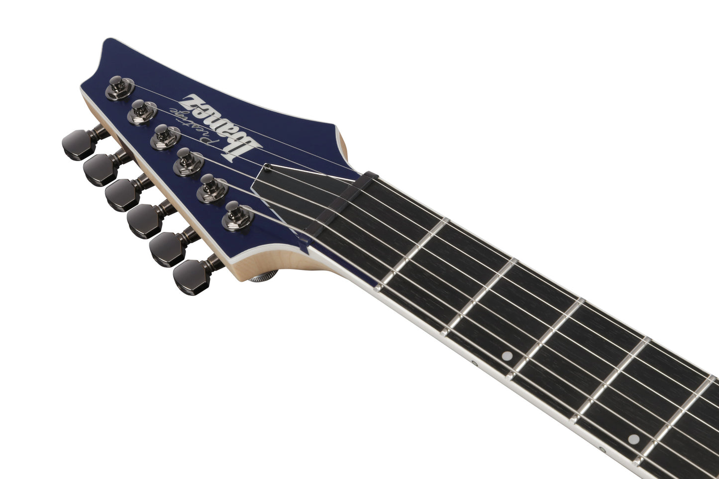 IBANEZ Prestige RG E-Gitarre 6-String - Dark Tide Blue Flat + Koffer