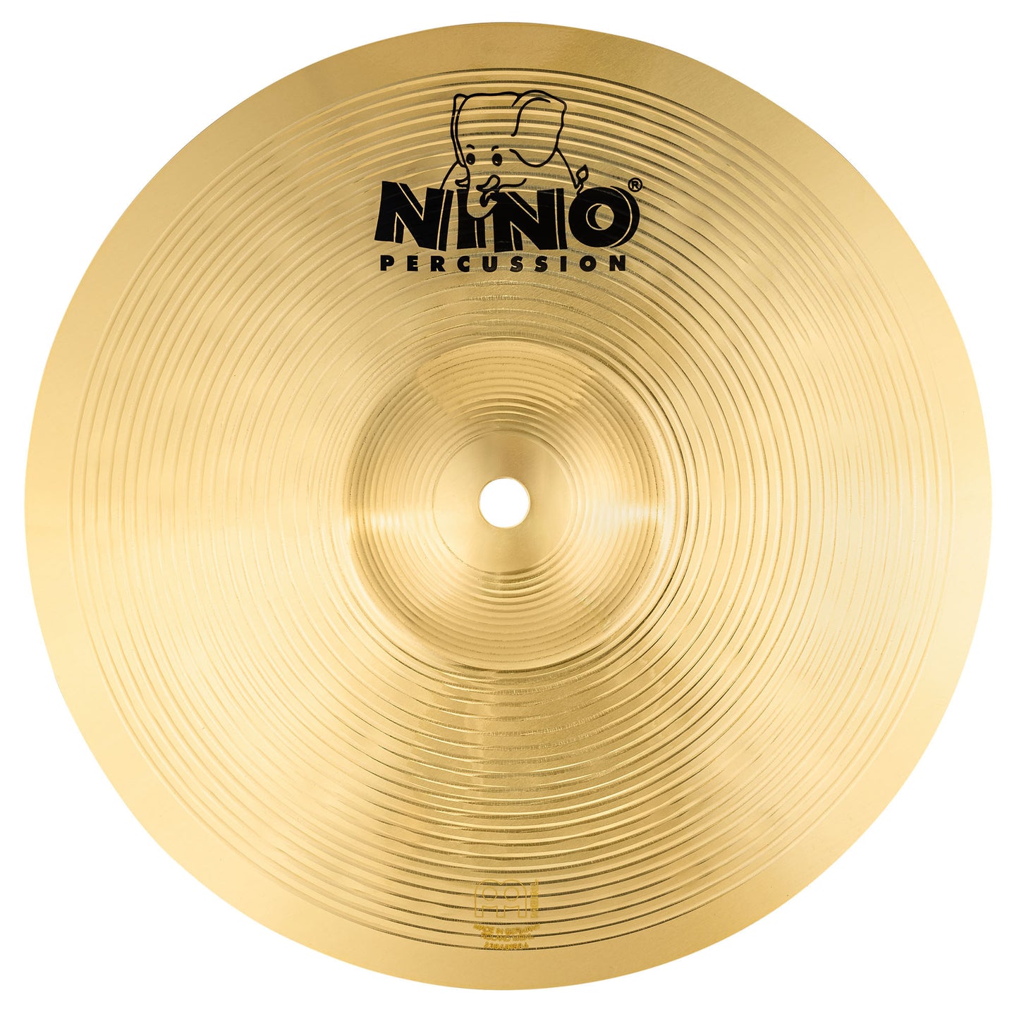 NINO Percussion Cymbal MS63 Messing - 10"